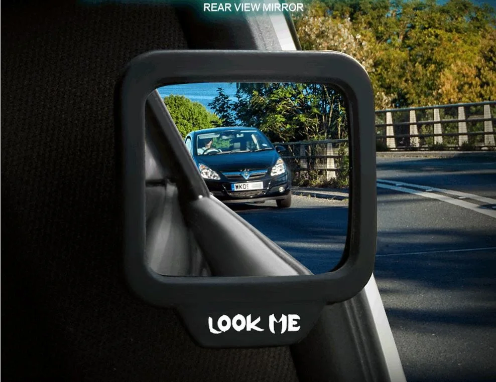 

Широкоугольное Магнитное Автомобильное Зеркало С Углом Обзора 27 Градусов, Вспомогательное Зеркало Заднего Вида