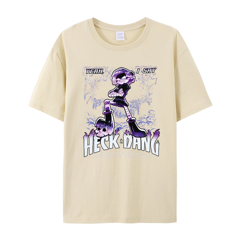 

MURDER DRONES Printed T Shirt for Men 100% Cotton Casual Short Sleeve Unisex Classic T-shirts Women Summer Clothing