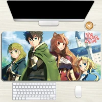 anime the rising of the shield hero mouse pad raphtaria filo mousepad rubber lock edge mouse mat fashion large desk pad props