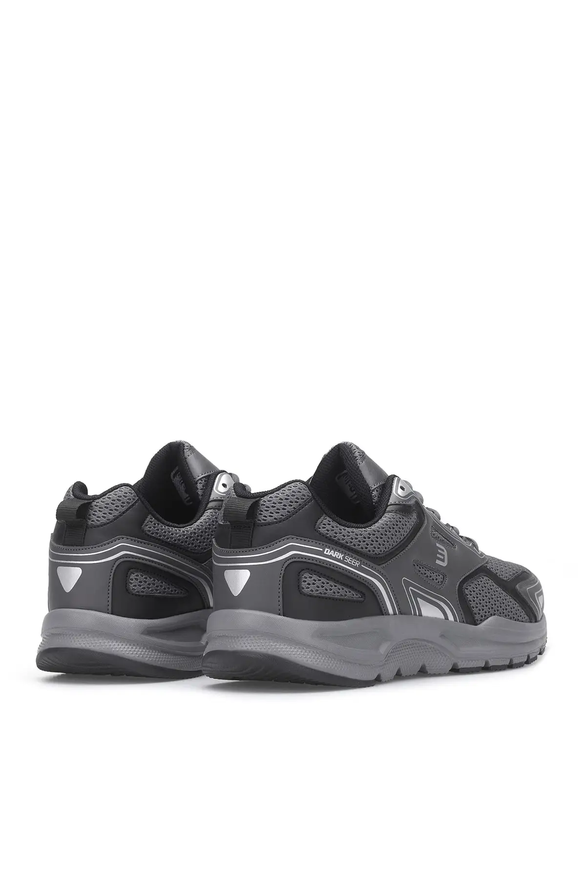 

Men Sport Footwear Smoked Black Sneaker Breathable Sneakers Lightweight Trainers Vulcanize Shoes Comfort Cool