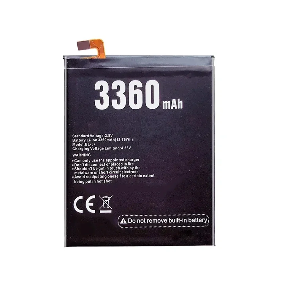 Аккумулятор мобильного телефона для Doogee Shoot 2 BL-57 3360 мАч