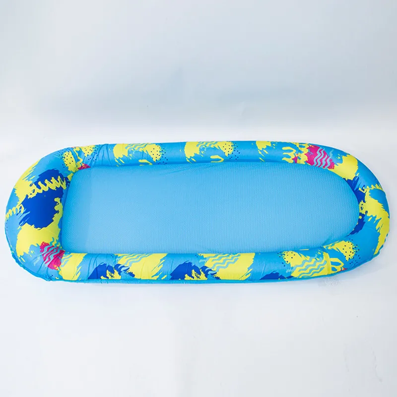 

Colorful Floating Row Summer On Swimming Pool Inflatable Floating Raft Water Sleeping Bed Chair Lounge Sport Backrest Sea Floats