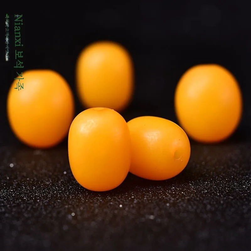 Старые бусины из пчелиного воска аксессуары европейские мармелада свободные