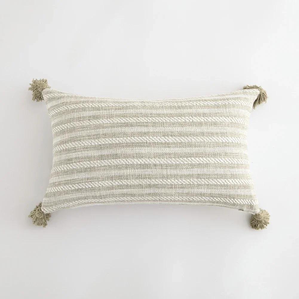 

Чехол для подушки LEEJOOM клетчатый бежевый