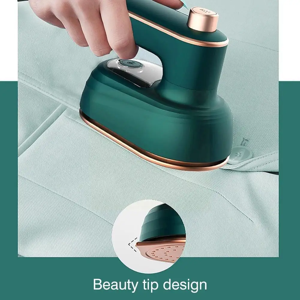 

Electric Iron Handheld Mini Garment Steamer Clothes Machine Portable Small Wet Dry Hand Tool Ironing For Home Travel Studen E0s1