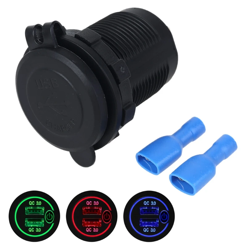 

Водонепроницаемый двойной сенсорный высветильник ель, 12 В, 24 В, QC3.0