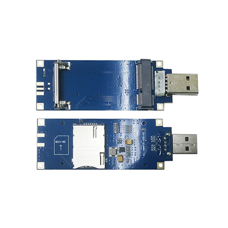 Mini PCIE to USB adapter board with SIM/UIM card slot for 4G module SIM7600SA-H SIM7600E-H SIM7600JC-H SIM7600A-H MINI PCIE
