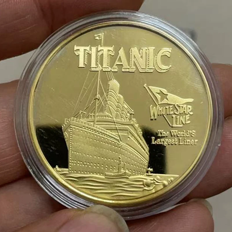 

Сувенирная Монета «Титаник», Коллекция 1912 Года, Памятная Медаль RMS Voyage, Капсульная Монета С Вызовом Всемирного Наследия