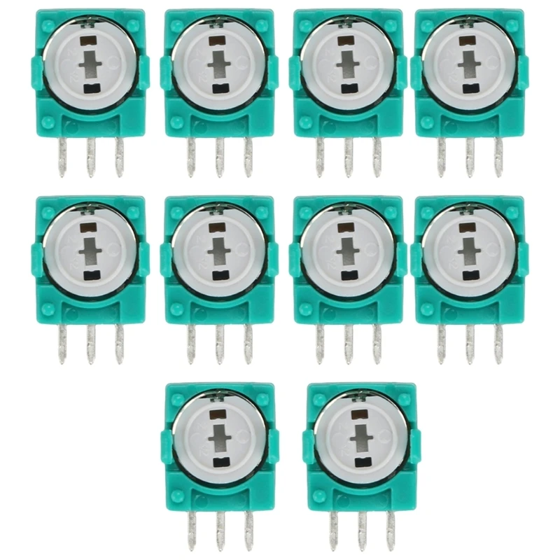 

10x3D Analog Joystick Potentiometer Sensor Modules Thumb Stick Controller Micro Switches Repair Accessory for XB 360