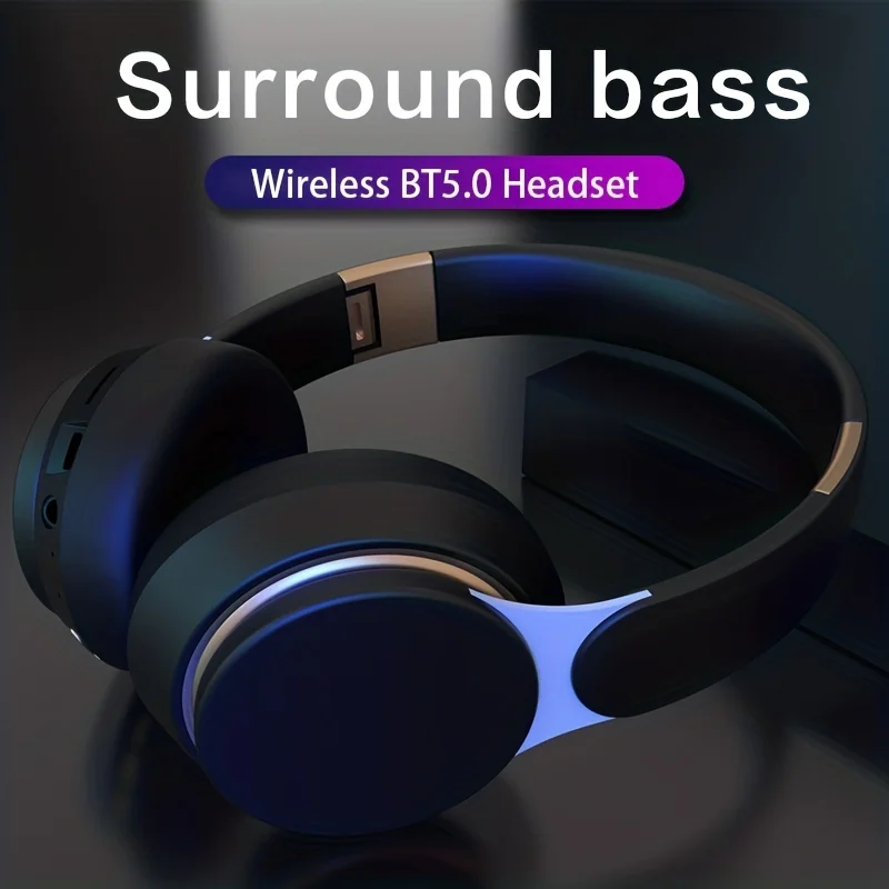 

FG-07S Music Sports Wireless Headphones Surround Audio With Wireless Headphones! 5.0 Stereo Channel Adult Running Volume Control