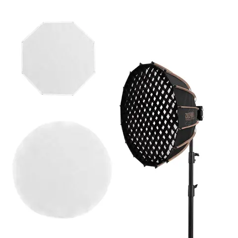 ZHIYUN EX1H06 60D параболический софтбокс видеолампа софтбокс Bowens крепление для Molus G60 X100 аксессуары для фотосъемки