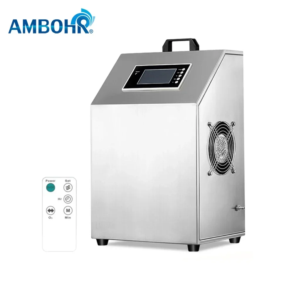AMBOHR AOG-A10S Smart Ozone Generator with Pump Portable for Swimming Pool Water Treatment System