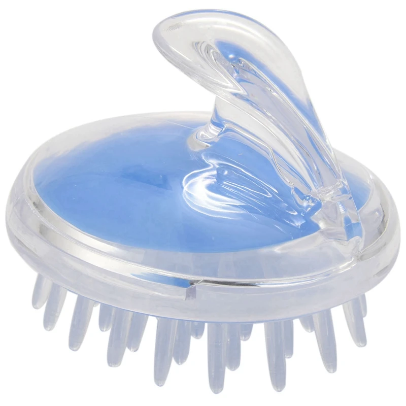 

10Pc Shampoo Scalp Head Shower Massage Massager Cleaning Clean Scrub Hair Brush Comb, Random Colour