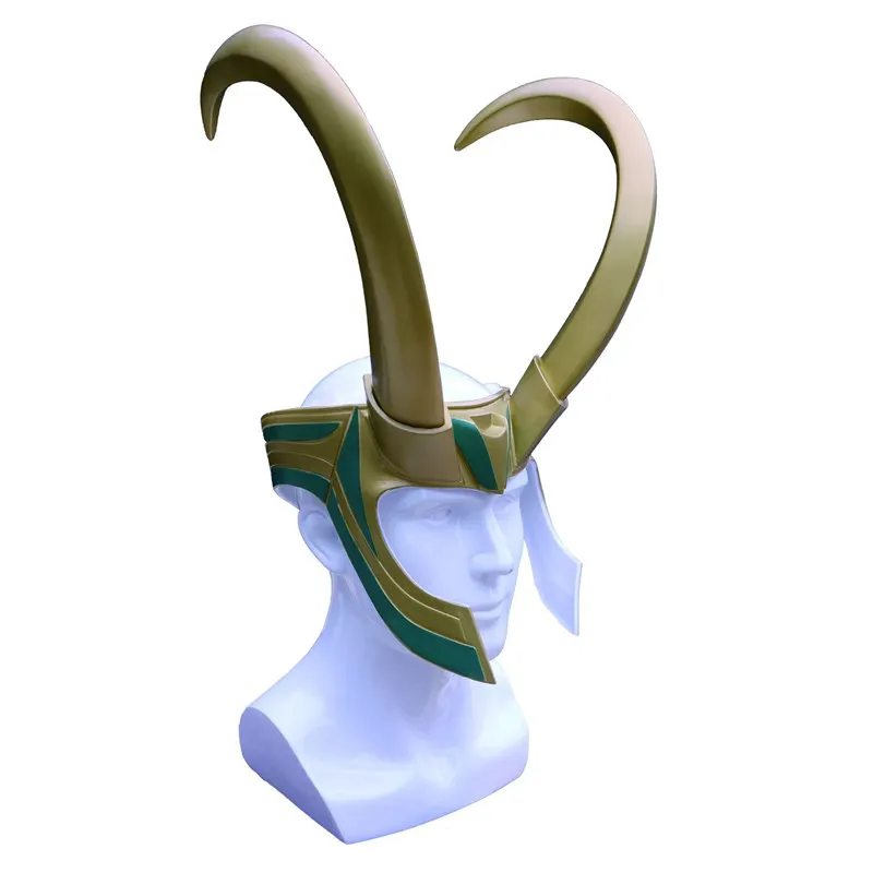 Hero Role Play Cool Loki Angle Mask Party Cosplay Helmet Prop Endgame Figures Action Anime Costume Party Toys