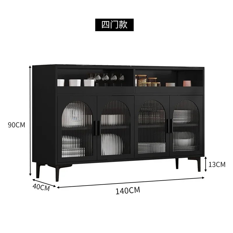 Роскошные кухонные шкафы для хранения сервант Современные витрины ящики