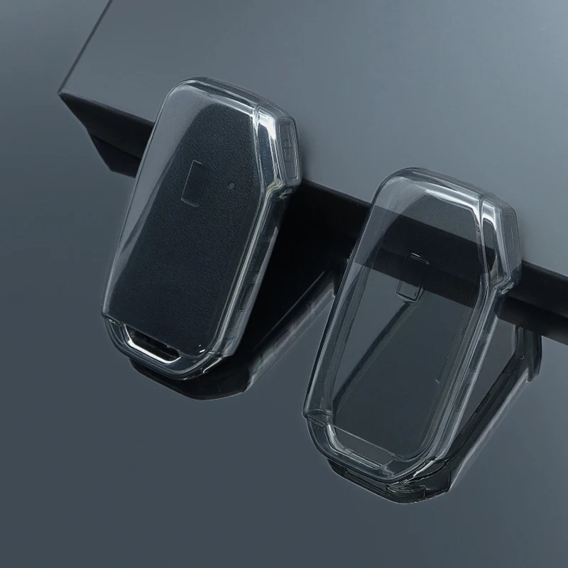 

Transparent Soft Car Key Case Shell For Sportage k4 k3 2023 Ceed Soul Ev Niro Hybrid Proceed Seltos K5 Protector Accessories