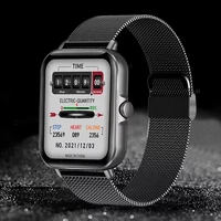 2022 new bluetooth answer call smart watch men full touch dial call fitness tracker women smartwatch ip67 waterproof men box