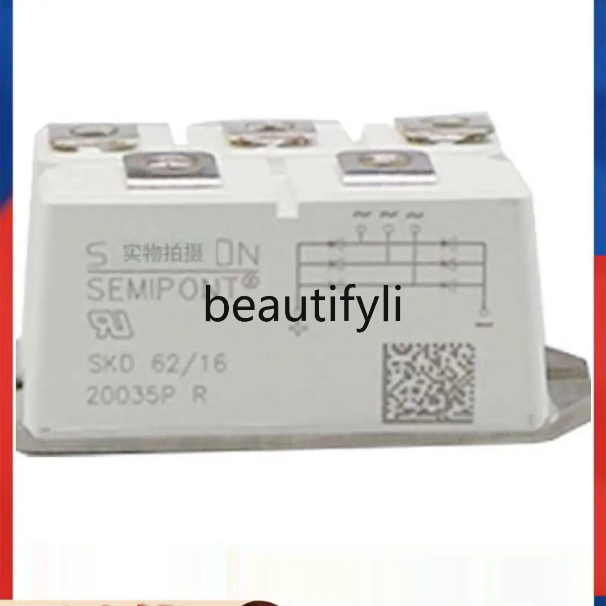 SKD62-16 Rectifier Bridge Circuit Three-Phase Module Diode Specifications