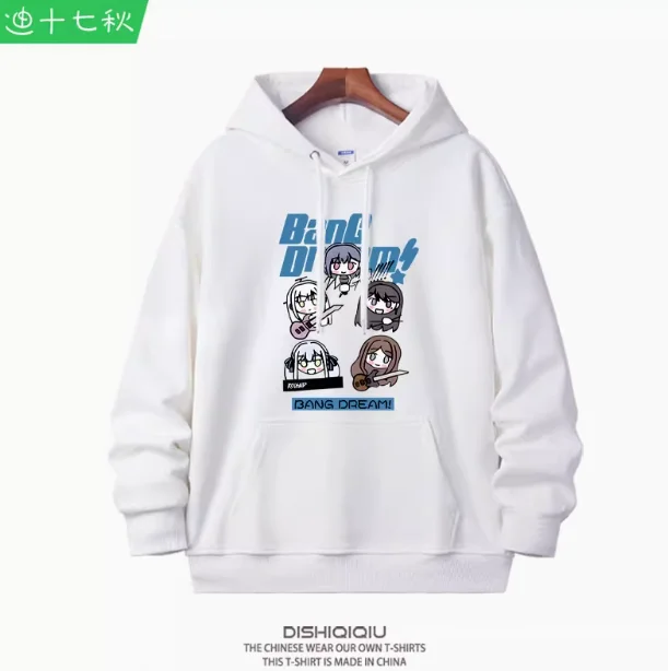 Аниме BanG Dream! Takamatsu Tomori Толстовка с капюшоном Косплей Осень Зима Мужчины Женщины