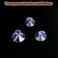 1020pcs swallow tail sucker pvc transparent glass sucker perforated clear suction cups window decor wedding car