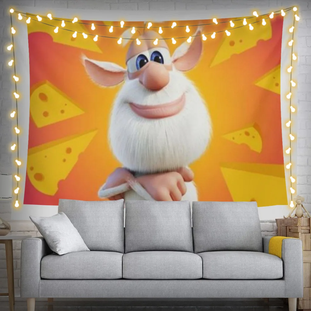 Гобелен с анимационным принтом Fivebo декоративный гобелен подходящий для