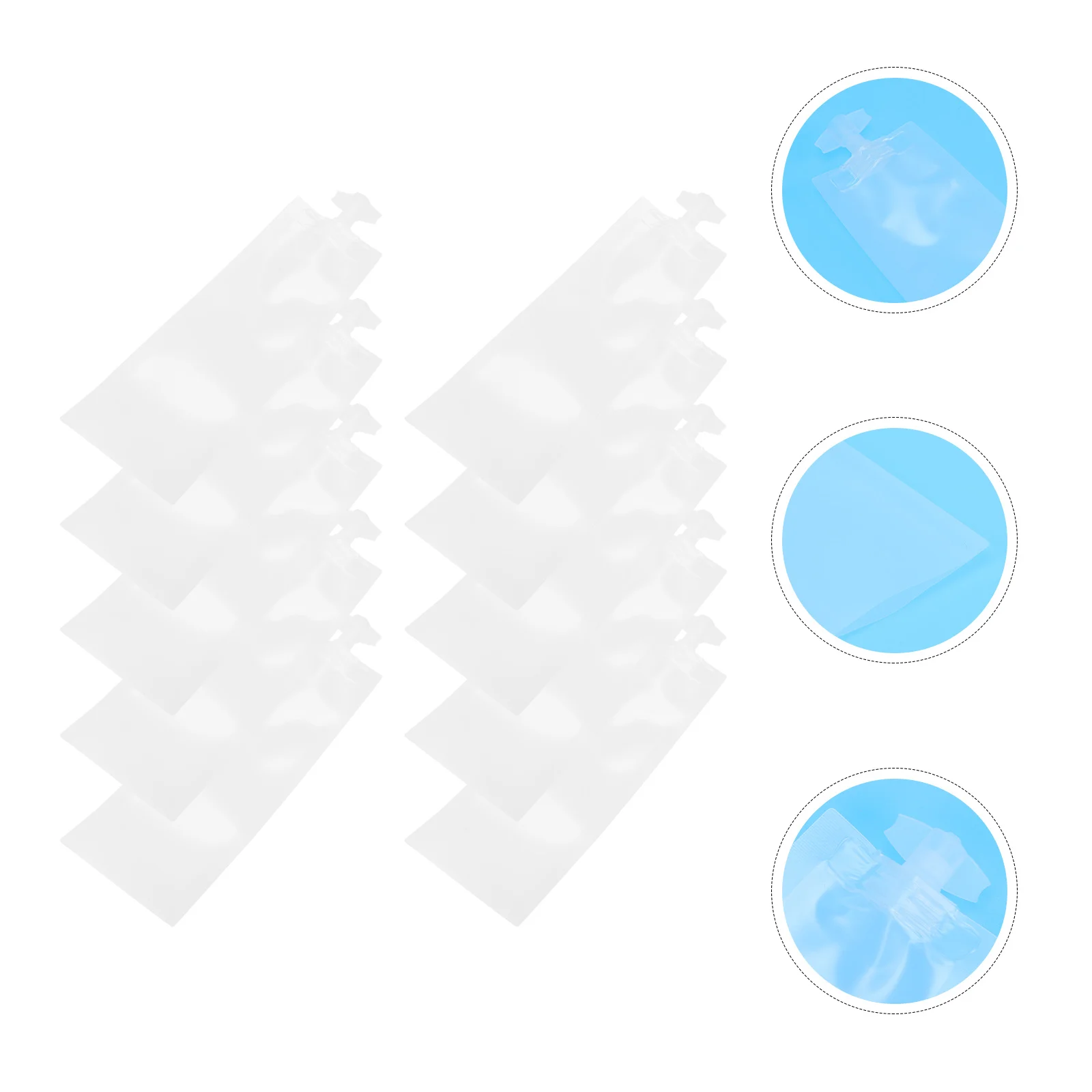 

Bagssqueeze Lotion Pouchsqueezablecontainer Shampoo Leakproof Shower Empty Practical Refillable Liquidspout Storage Travel Stand