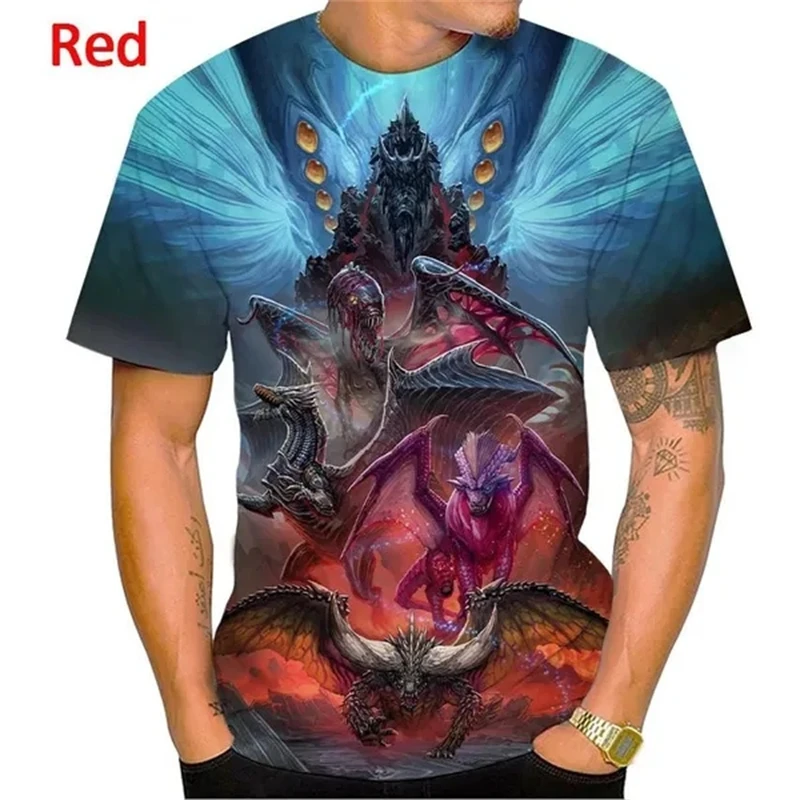 

Футболка Мужская/Женская повседневная с 3D принтом, модная индивидуализированная рубашка в стиле хип-хоп, с принтом игрового монстра Хантера мира, в стиле Харадзюку, лето