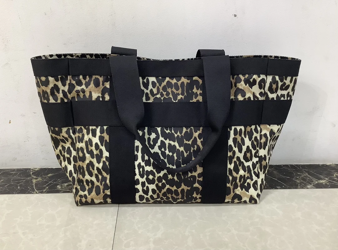 

Women's Leopard Print Handbag Large Capacity Eco Letter 2023 Fashion Female Shoulder Bags