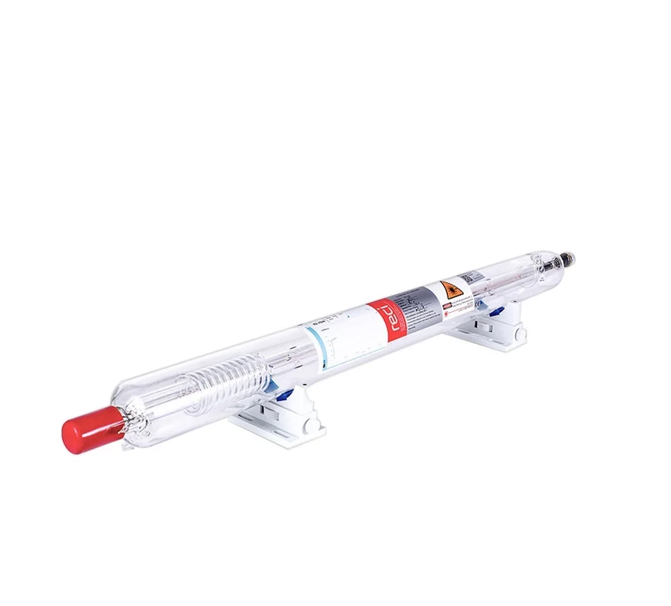 Фото Трубы Co2 Reci W1 W2 W4 W6 W8 мощностью 80 Вт, 100 Вт, 150 Вт для прецизионной резки и гравировки CO2 (модель 2026) №2