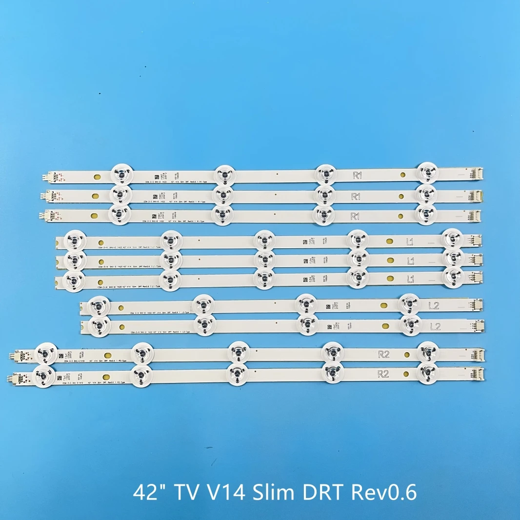 

Светодиодная лента JIAMEN V14 Slim DRT Rev0.6 для 42-дюймовых телевизоров