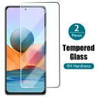 2 шт. Защитная пленка для Redmi Note 10 Pro Note 10 s 10T 11pro Plus защита для экрана Redmi 10 Redmi10 смартфоны закаленное стекло
