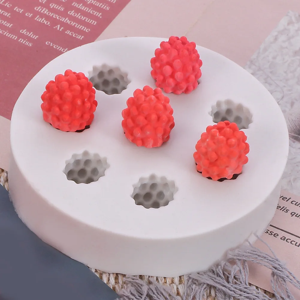 

Blueberry Cranberry Silicone Cake Fondant Mold Cake Decorating Tools Soap Mold Resin Molds Baking Accessories