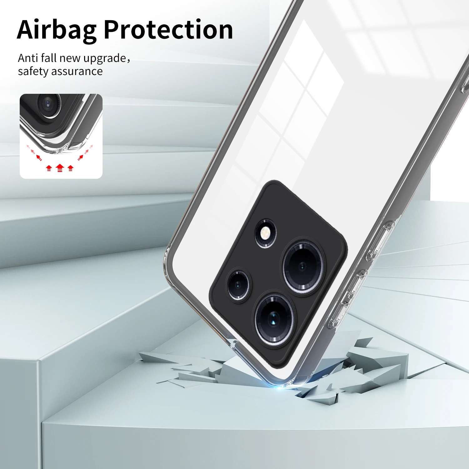 3 в 1 прозрачная рамка для телефона Infinix Note 30 4G Note30 Силиконовая Защитная крышка