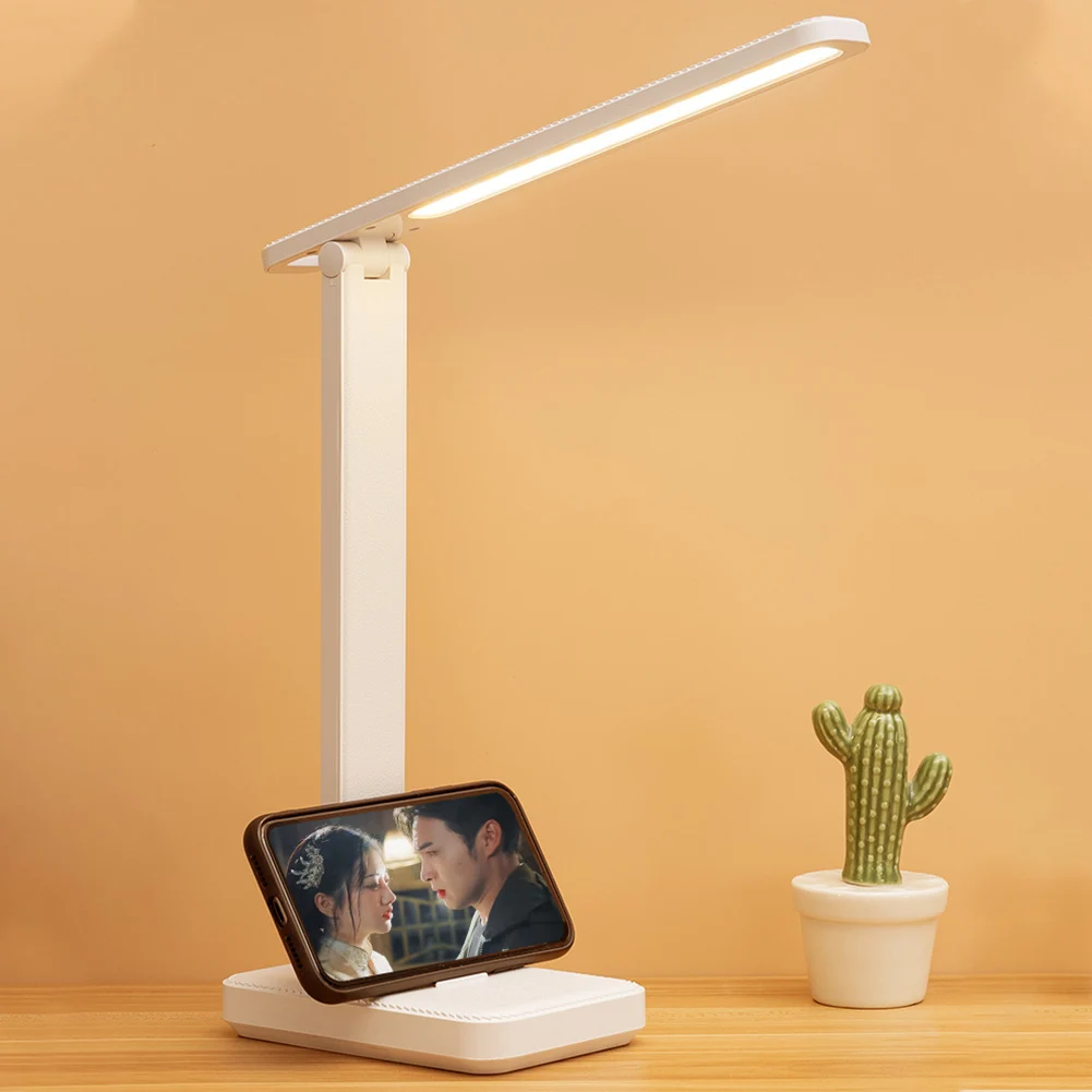 

Интеллектуальная Настольная лампа с сенсорным выключателем, креативная Светодиодная настольная лампа для чтения, атмосферная лампа, декоративная лампа для спальни, ночсветильник с кронштейном