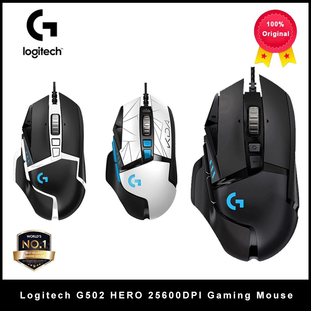 Мышь Logitech G502 HERO профессиональная игровая 16000DPI | Компьютеры и офис