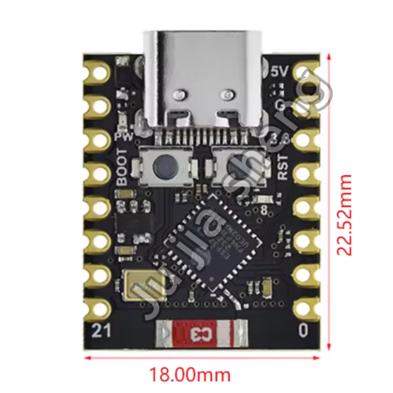 Фото Плата разработки ESP32-C3 Плата разработки ESP32 SuperMini ESP32 Wi-Fi Bluetooth 4M №3