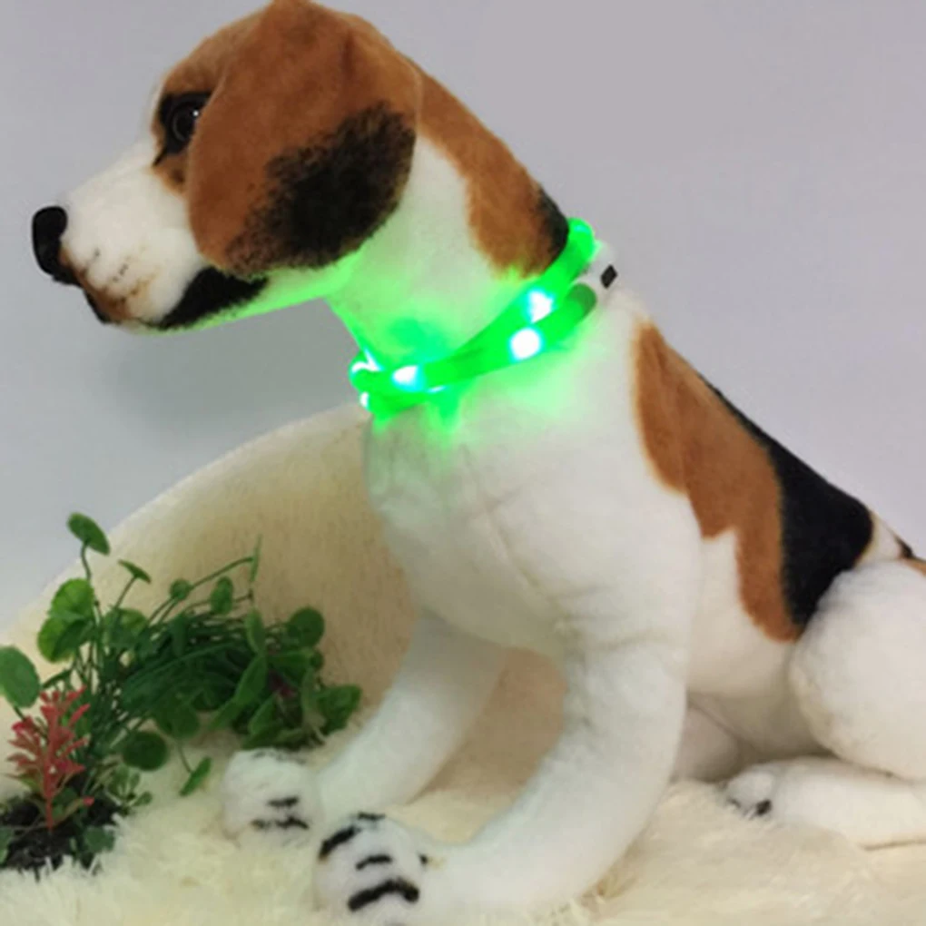 

Pet Dog LED Collar USB Rechargeable Pet Dog Glowing Collar for Night Safety Light for Small Medium Large Dog