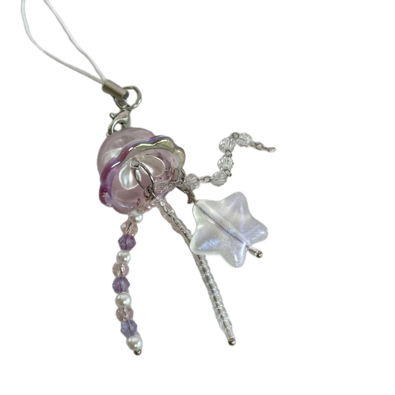 Звезда-подвеска-цепочка для телефона ремешок-медуза очаровательный брелок из