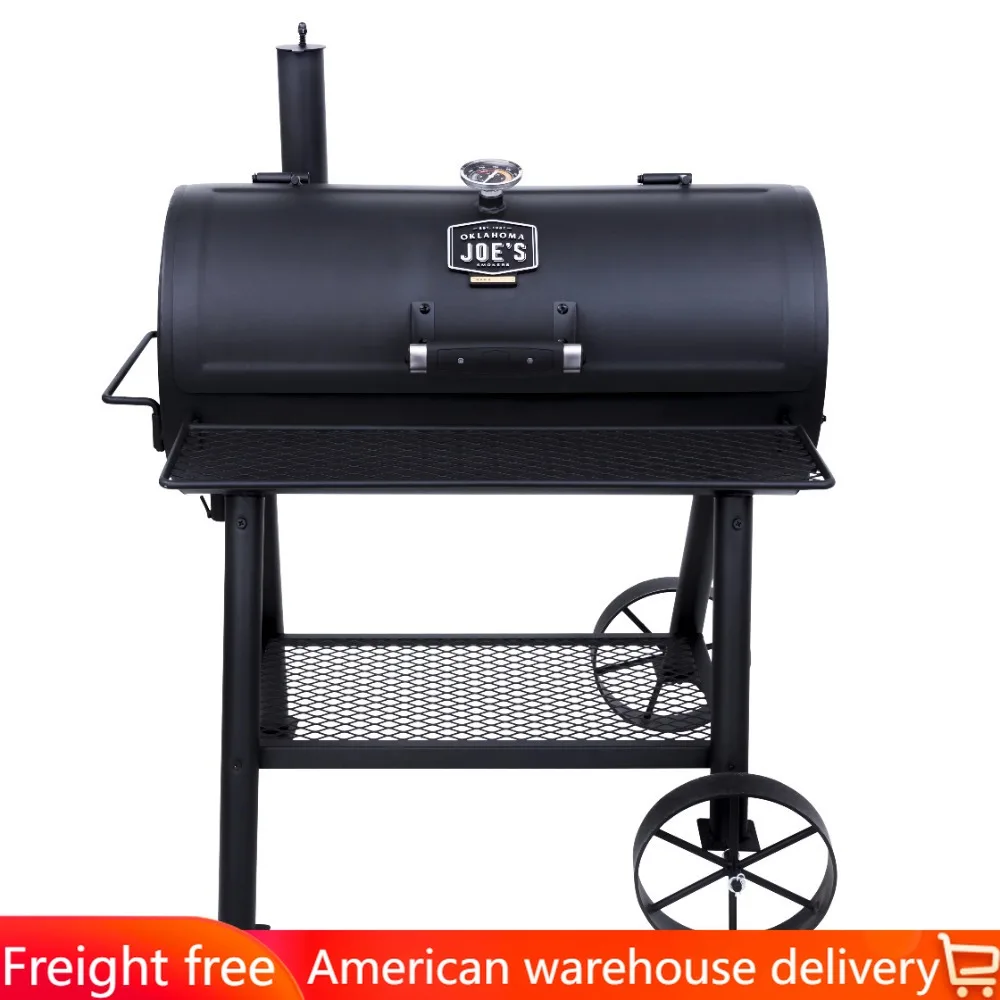 

Joe's Charcoal Barrel Grill Vertical Bbq Grill Kitchen Griddle Barbecue Appliances Home，free shipping