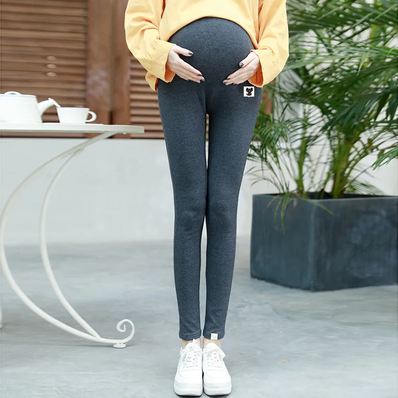 Maternity Leggings Soft Slim Adjustable Waist Pregnant Women Pants Pregnancy Clothes Pants High Waist Clothes Embarazada Premama enlarge