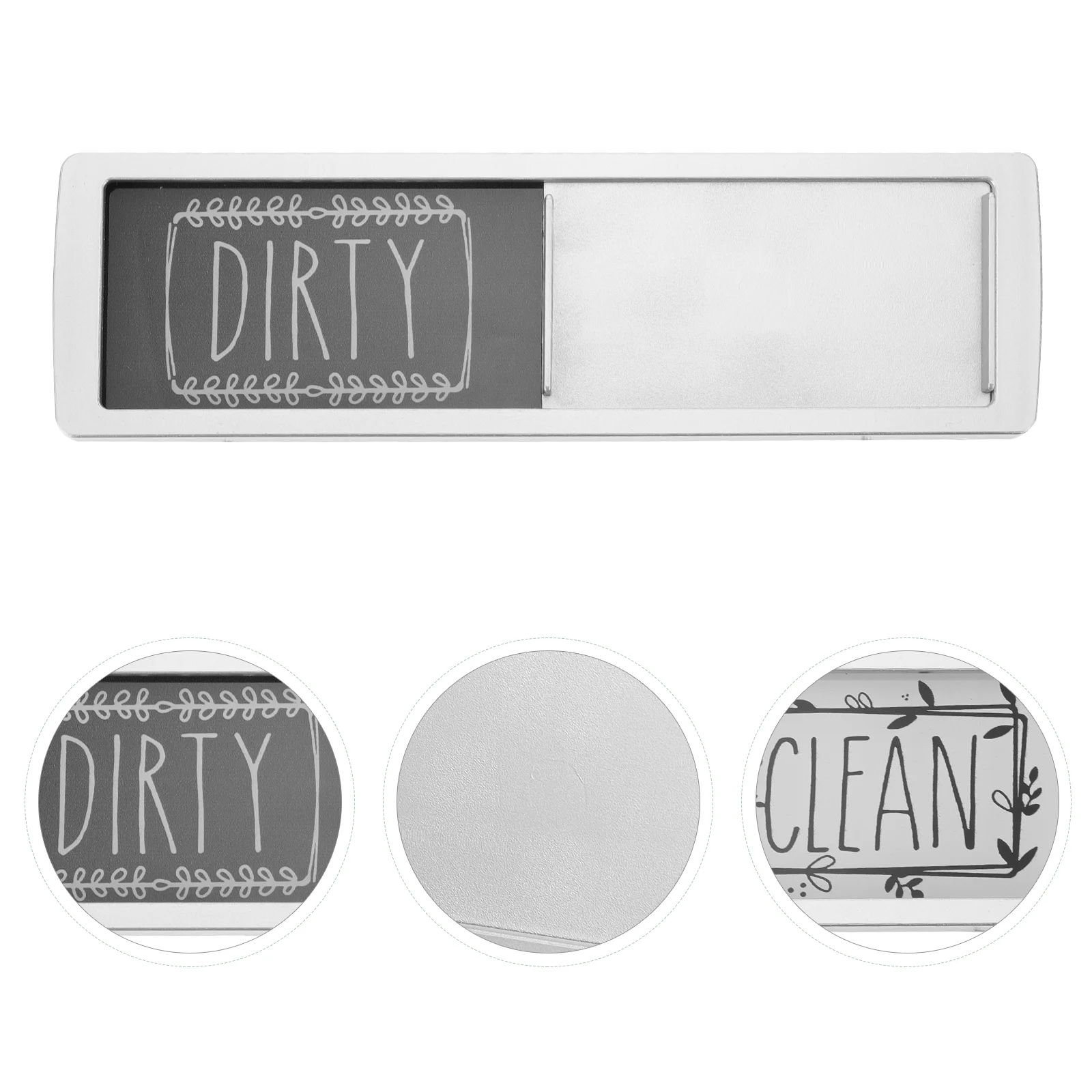 

Kitchen Washing Machine Dishwasher Clean Dirty Magnet Decor Washer Indicator