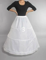 women white bridal petticoat hoop skirt crinoline slip wedding gown underskirt 2022
