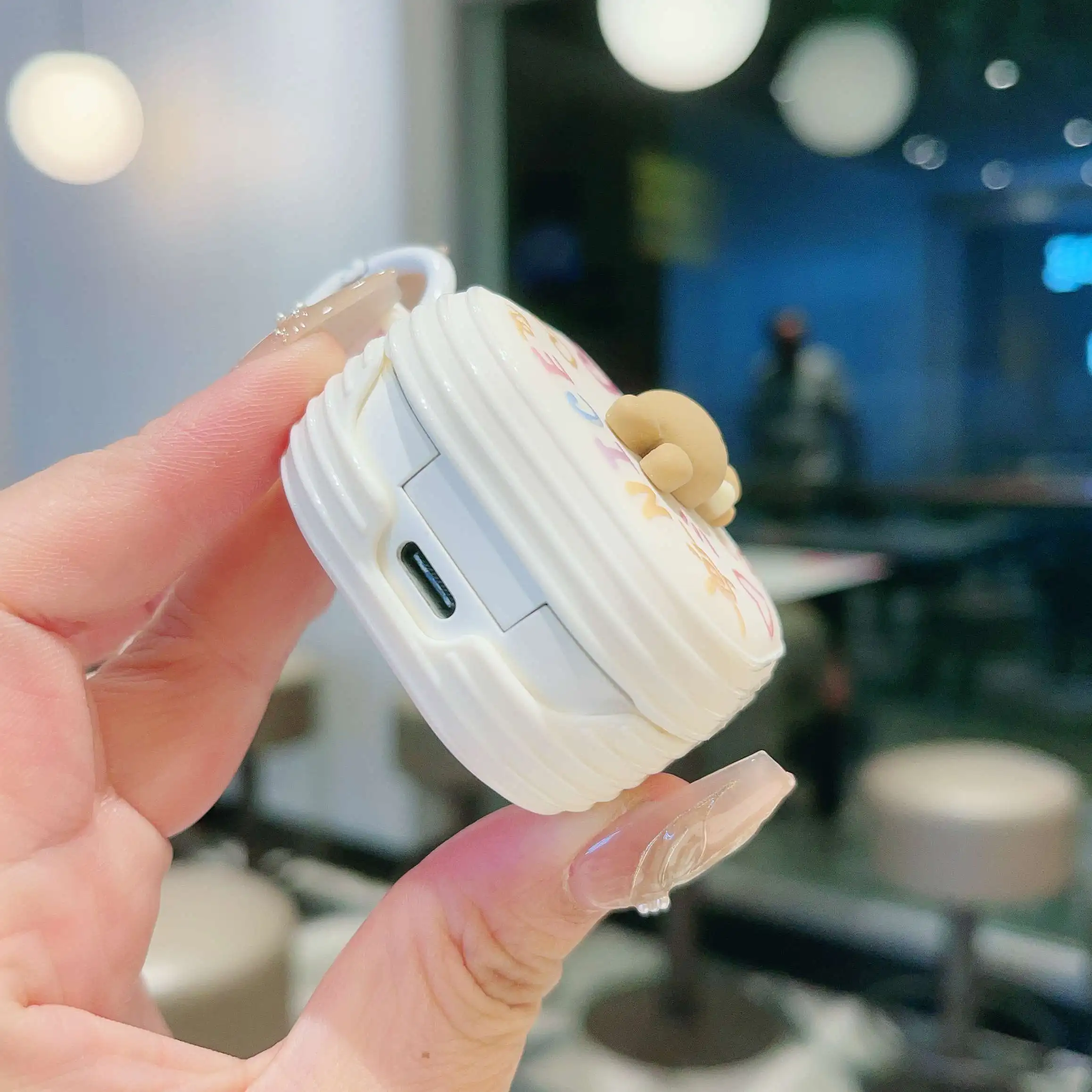 Для Samsung Galaxy buds2 probuds 2buds livebuds probuds fe чехол с милым мультяшным кроликом и подвеской, жесткий защитный чехол для наушников (art.: 3920cd8f18d37) - 3920cd8f18d37