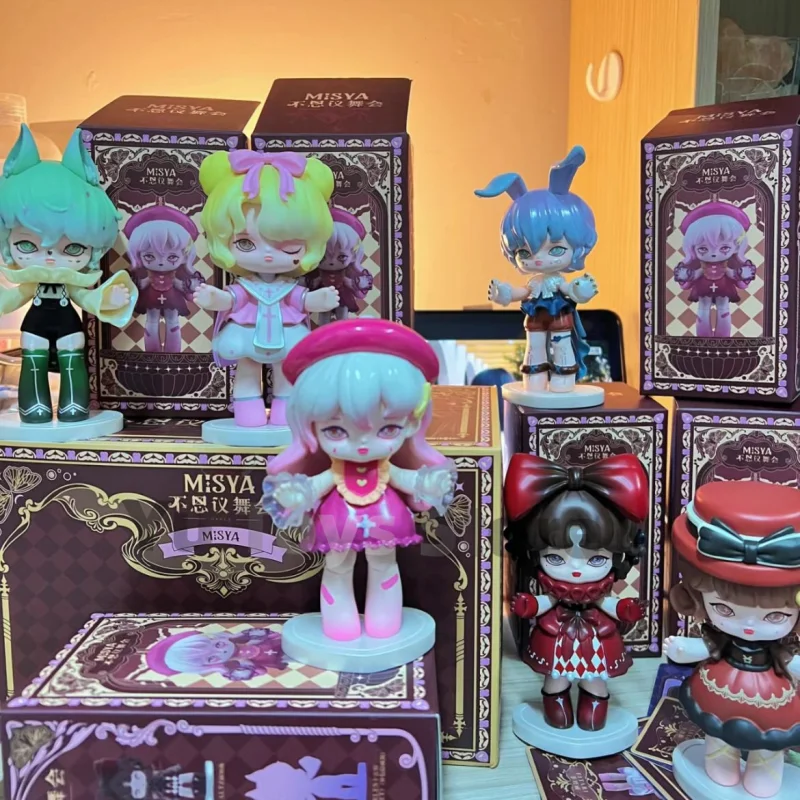 

New Genuine Misya Incredible Dancing Party Series Blind Box Toys Kawaii Action Figure Caixa Caja Surprise Mystery Box Child Gift