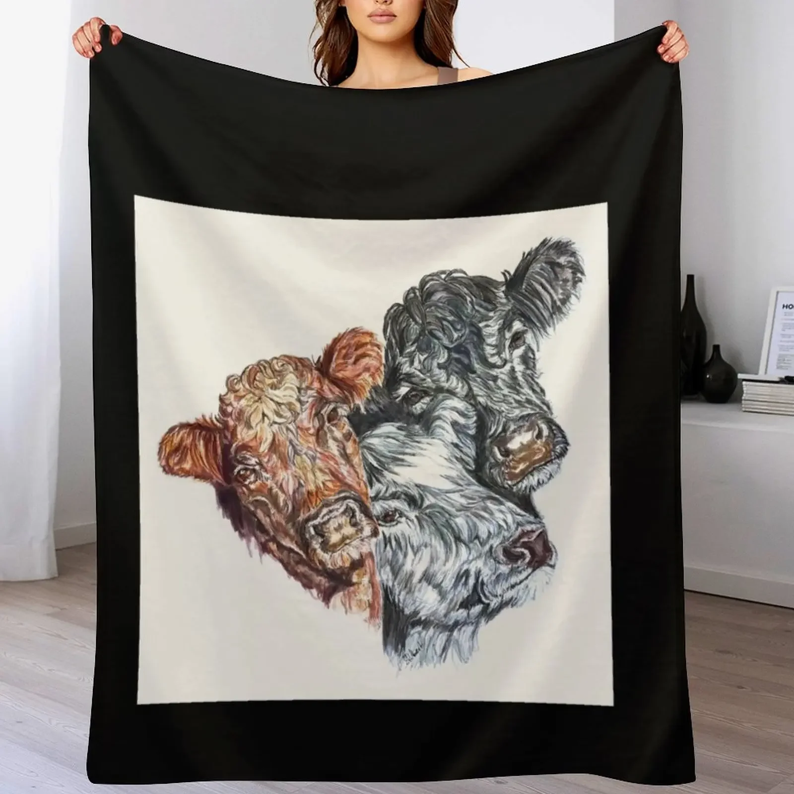 Фланелевое одеяло Galloway Bunch