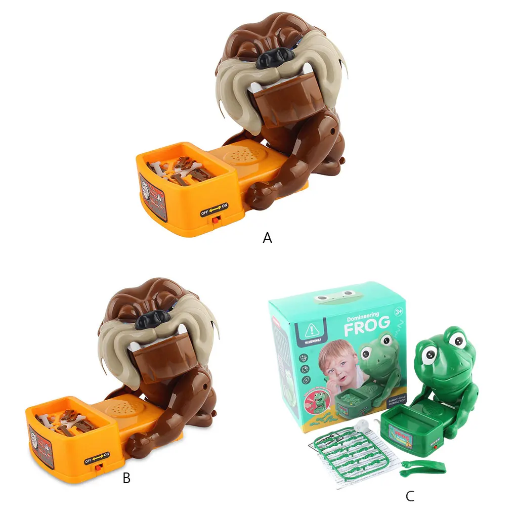 

Children Animal Bite Game Parent-child Toy Plaything with 14Pcs Card Type3