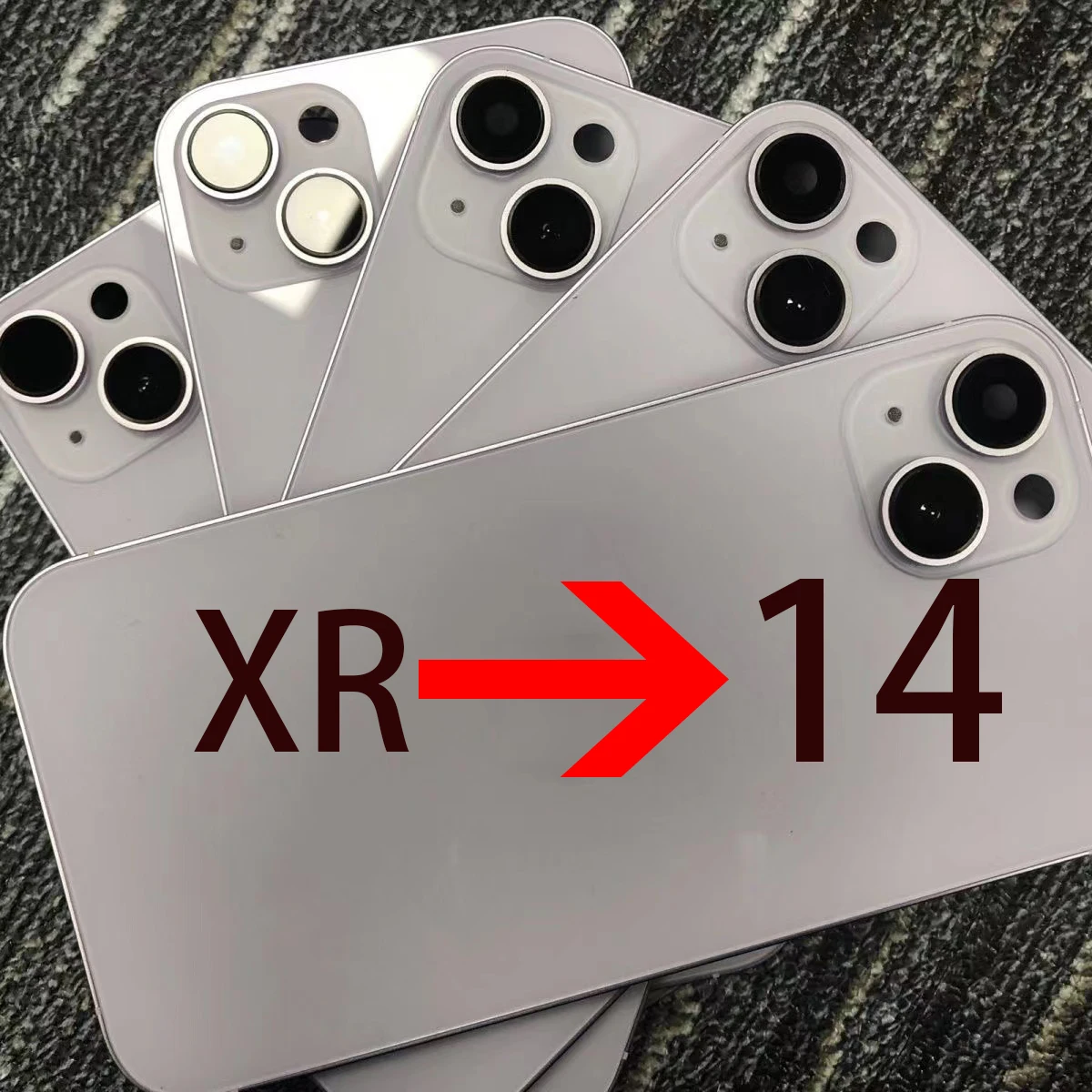 

Высококачественная задняя крышка DIY для XR до 14 задней батареи средняя Рамка Замена для Xr Like 14 корпус, Xr до iPhone14