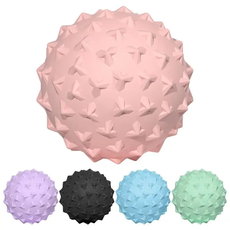 

Yoga Ball Spiky Massage Balls For Foot Trigger Point Sport Fitness Hand Foot Pain Stress Relief Muscle Relax Unisex Stab Massag