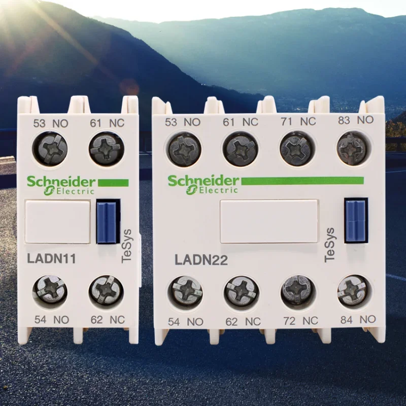 Фото Вспомогательный контакт Schneider Electric LADN LADN11C22C Набор контактов для установки передней стороны LAD8N11 Подходит для контактора LC1D №5