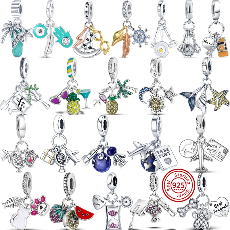 Новинка 2022 г. комплект сумок в виде звезды Луны солнца самолета 4 Подвески